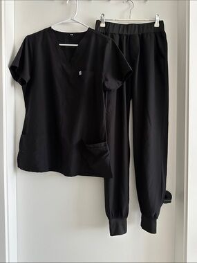 Scrub set black